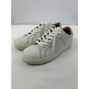 Greats Royale Sneakers White Leather Size 8.5 Lace Up Quiet Luxury Made in Italy